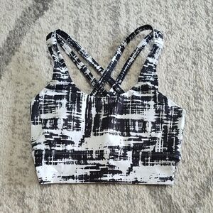 BuffBunny Rosa Sports Bra V2- Triggered Print, Size XS